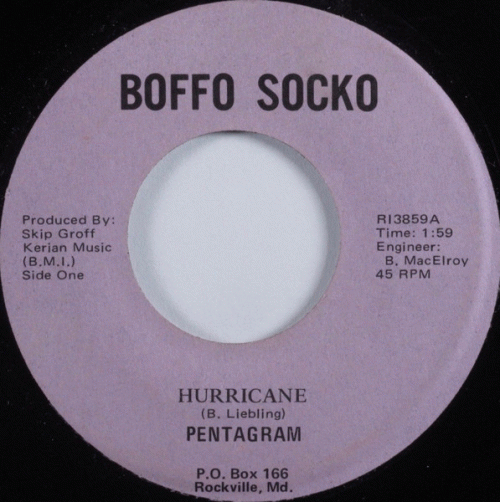 Pentagram (USA) : Hurricane - Earth Flight